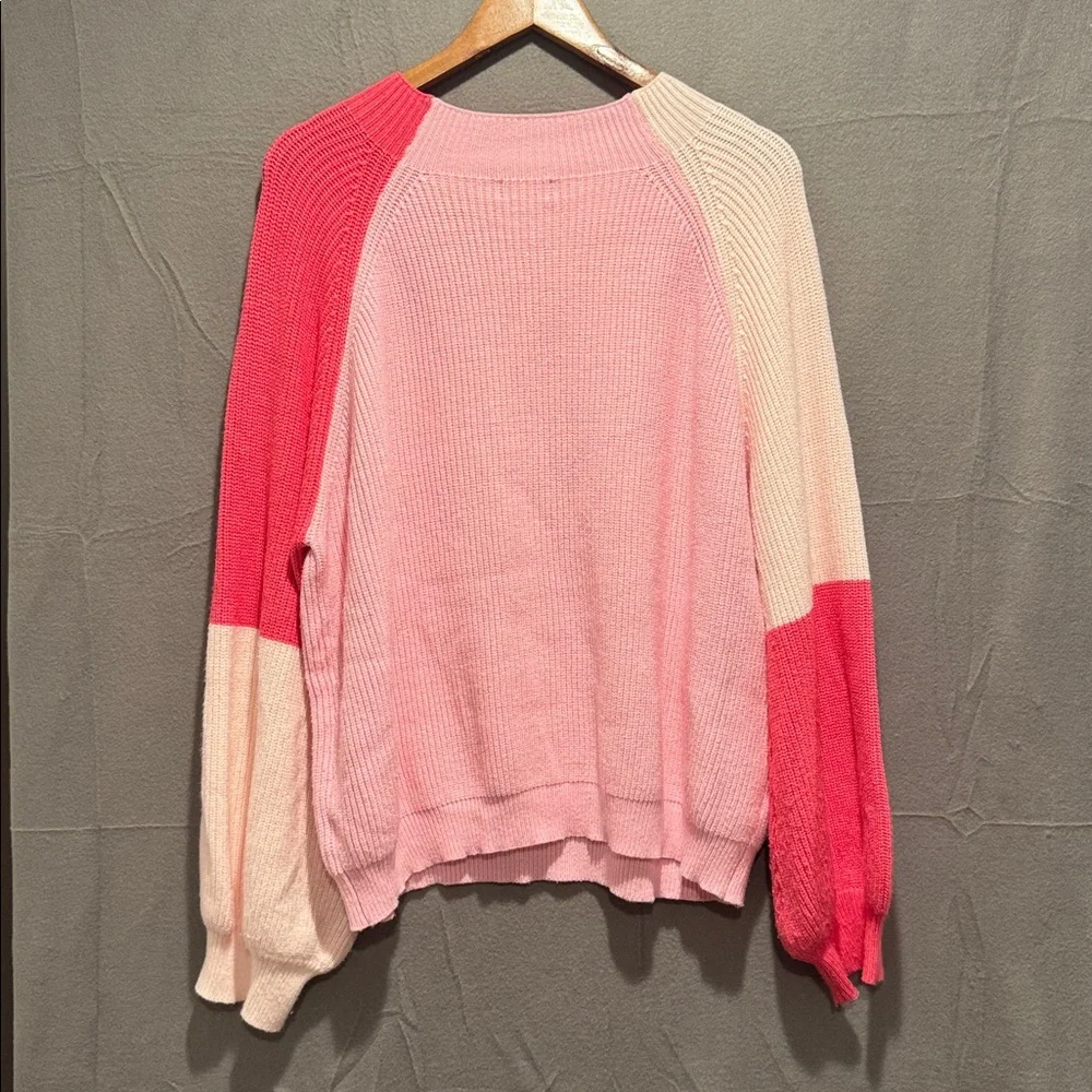 Pink Lily Multicolor Knit Sweater - Picture 4 of 5